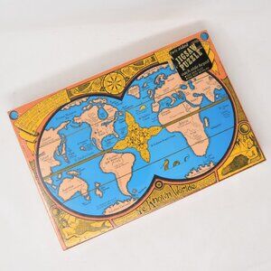 Ye Known Worlde Heavens 2 sided Jigsaw Puzzle JP 15-400 New Sealed Map Planets